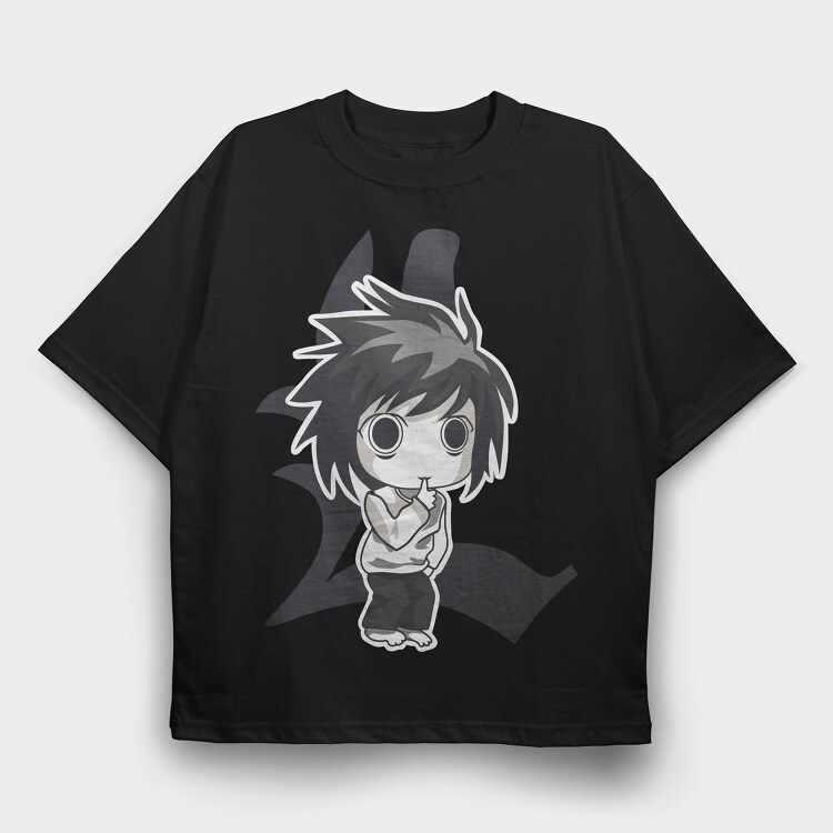Funko Anime Death Note, Tricou Oversize Barbati (Unisex)