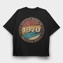 Vintage Made In, Tricou Oversize Barbati (Unisex)