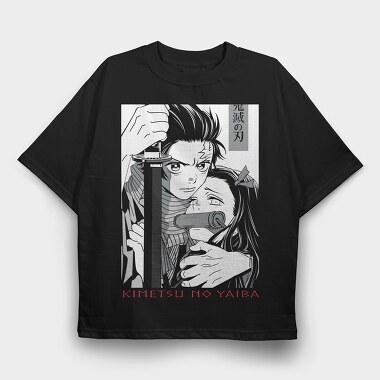 Demon Slayer 72, Tricou Oversize Barbati (Unisex)