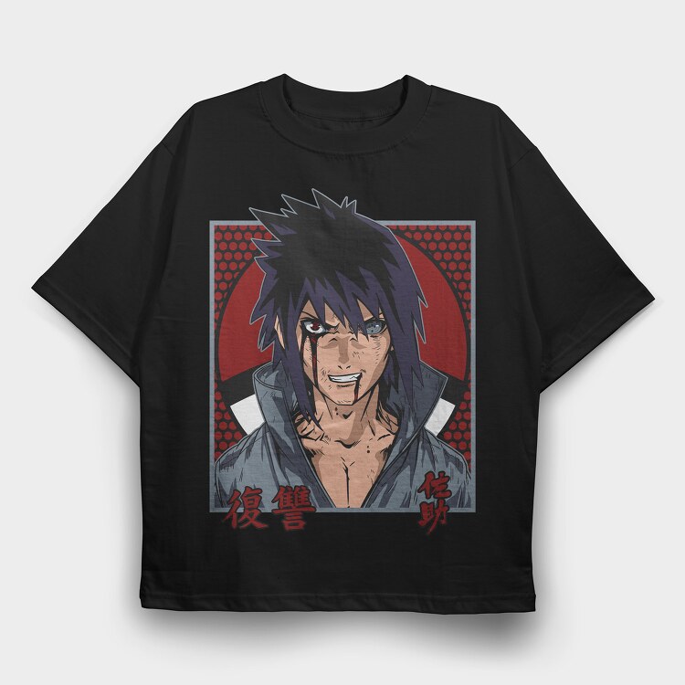 Naruto 80, Tricou Oversize Barbati (Unisex)