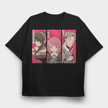 Spy X Family 15, Tricou Oversize Barbati (Unisex)