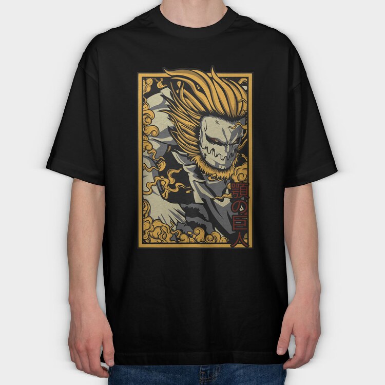 Attack on Titan 5, Tricou Oversize Barbati (Unisex)