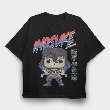 Funko Anime Demon Slayer, Tricou Oversize Barbati (Unisex)