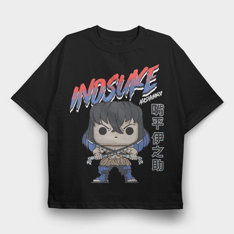 Funko Anime Demon Slayer, Tricou Oversize Barbati (Unisex)