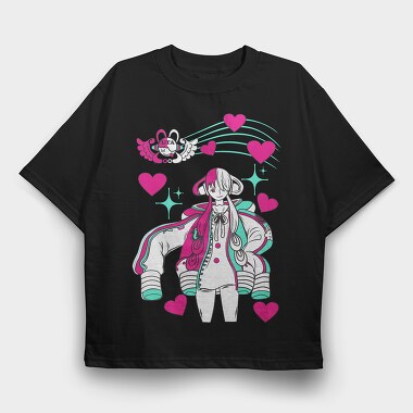 One Piece 84, Tricou Oversize Barbati (Unisex)