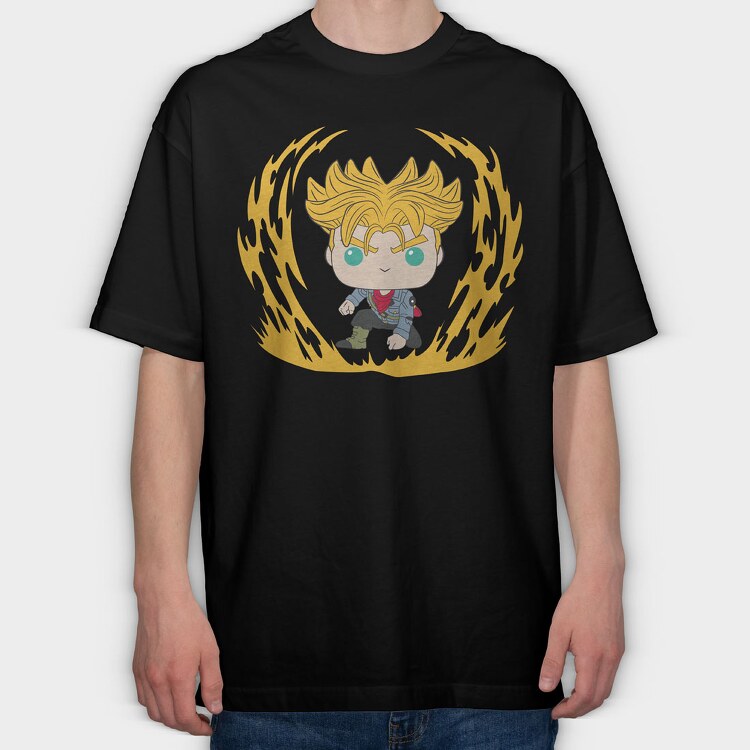 Funko Anime Dragon Ball Super, Tricou Oversize Barbati (Unisex)