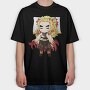 Demon Slayer Pillow 2, Tricou Oversize Barbati (Unisex)