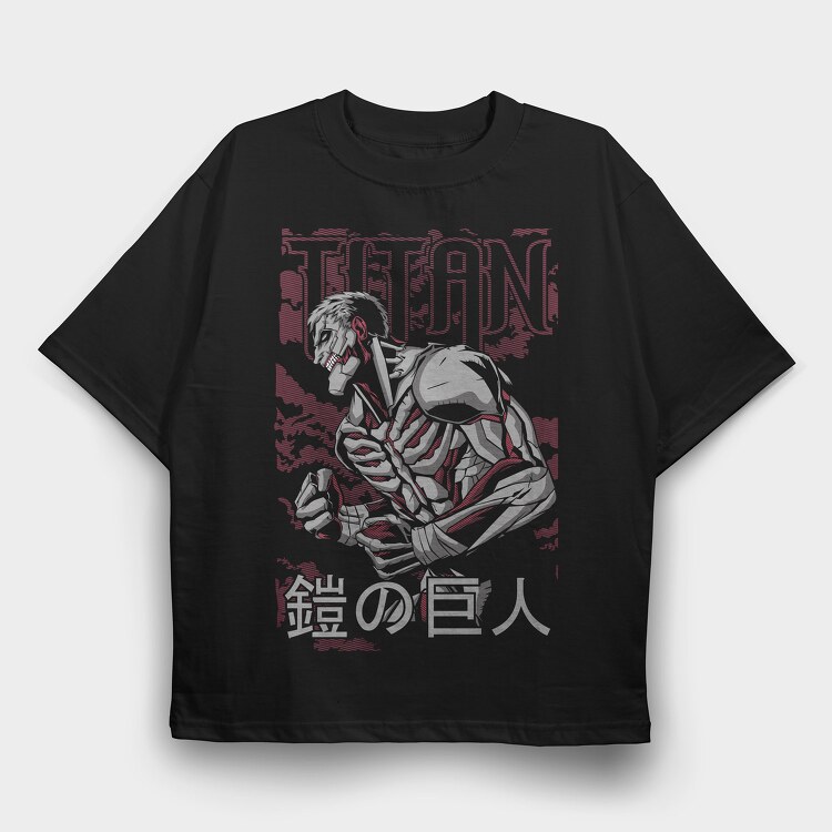 Attack on Titan 6, Tricou Oversize Barbati (Unisex)