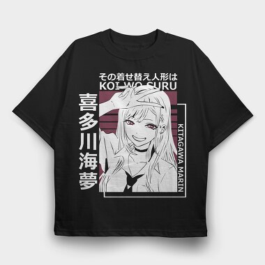 My Dress-Up Darling 6, Tricou Oversize Barbati (Unisex)