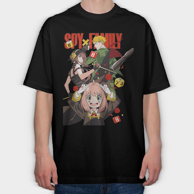 Spy X Family 21, Tricou Oversize Barbati (Unisex)
