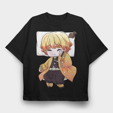 Demon Slayer Pillow 6, Tricou Oversize Barbati (Unisex)