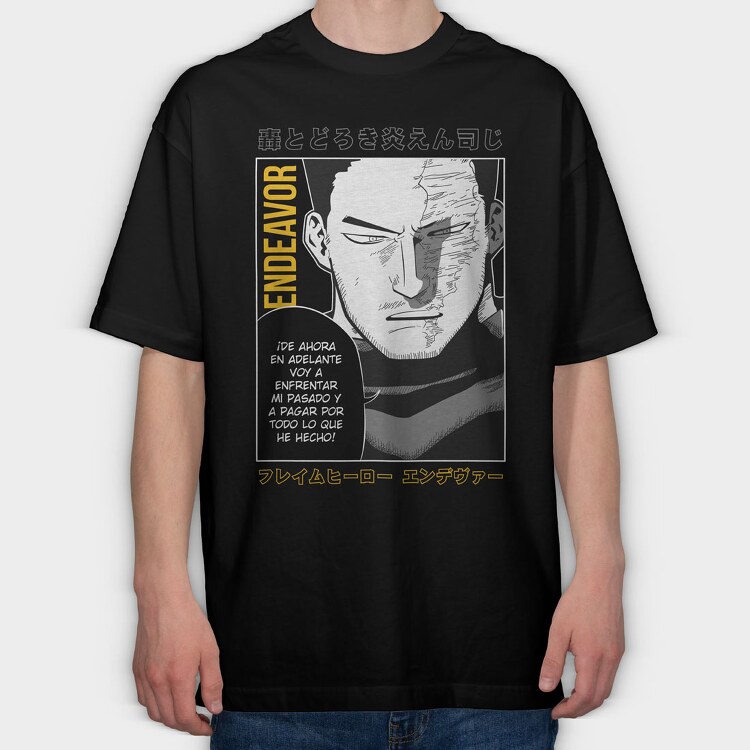 My Hero Academia 10, Tricou Oversize Barbati (Unisex)