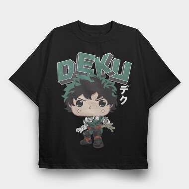 Funko Anime My Hero Academia 3, Tricou Oversize Barbati (Unisex)