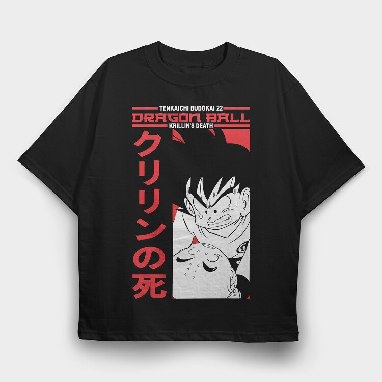 Dragon Ball Z 101, Tricou Oversize Barbati (Unisex)