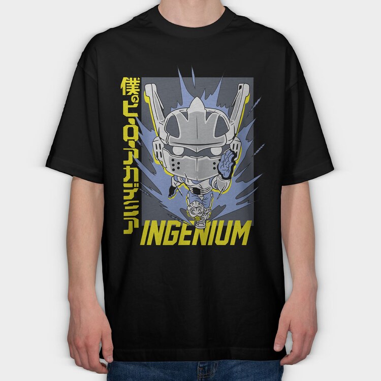 Funko Anime My Hero Academia 4, Tricou Oversize Barbati (Unisex)