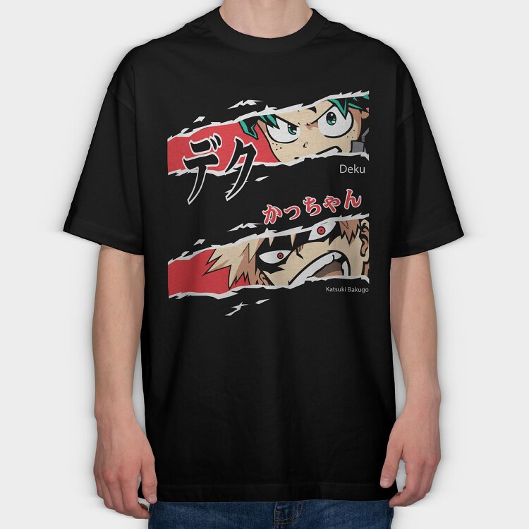 My Hero Academia 16, Tricou Oversize Barbati (Unisex)