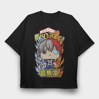 Funko Anime My Hero Academia, Tricou Oversize Barbati (Unisex)