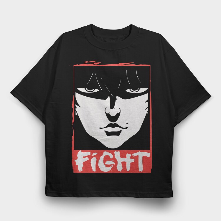 Baki the Grappler, Tricou Oversize Barbati (Unisex)