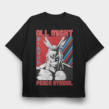 My Hero Academia 18, Tricou Oversize Barbati (Unisex)
