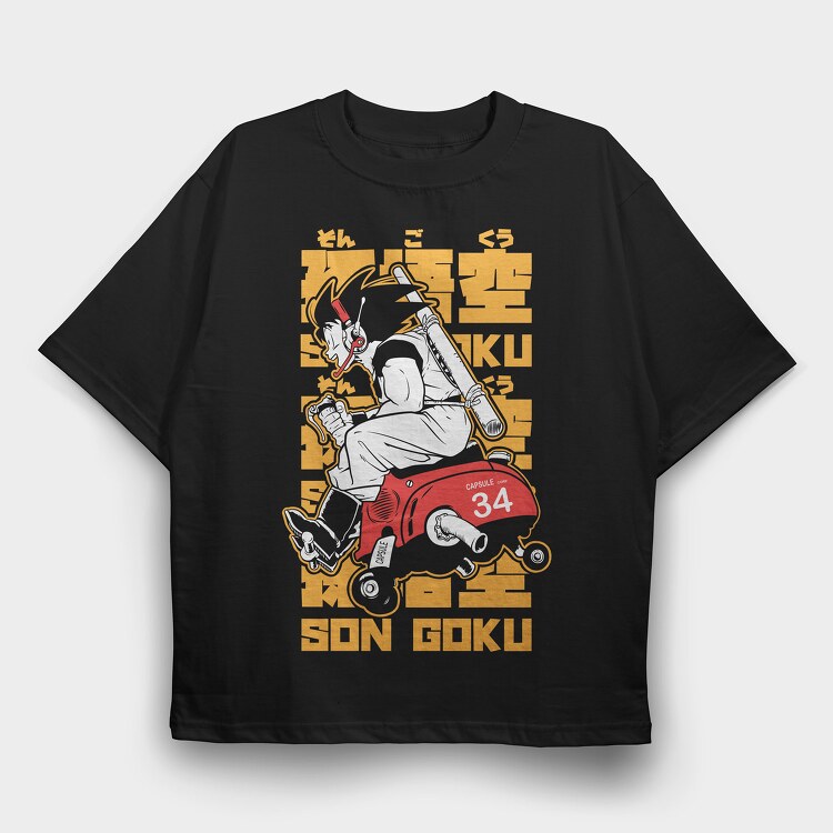 Dragon Ball Z 106, Tricou Oversize Barbati (Unisex)