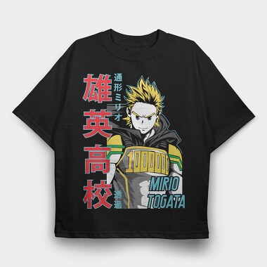 My Hero Academia 2, Tricou Oversize Barbati (Unisex)