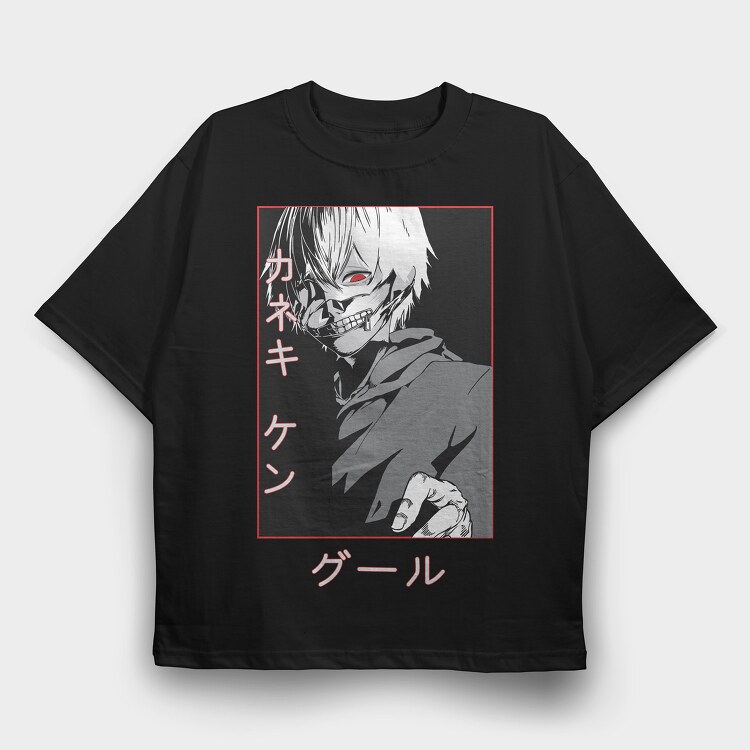 Tokio Ghoul 11, Tricou Oversize Barbati (Unisex)