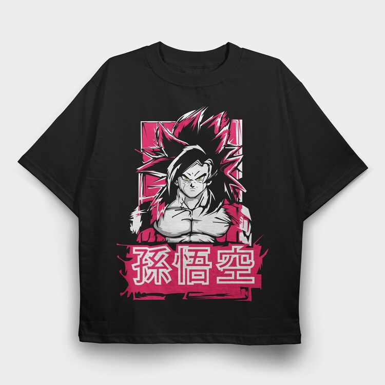 Dragon Ball Z 111, Tricou Oversize Barbati (Unisex)
