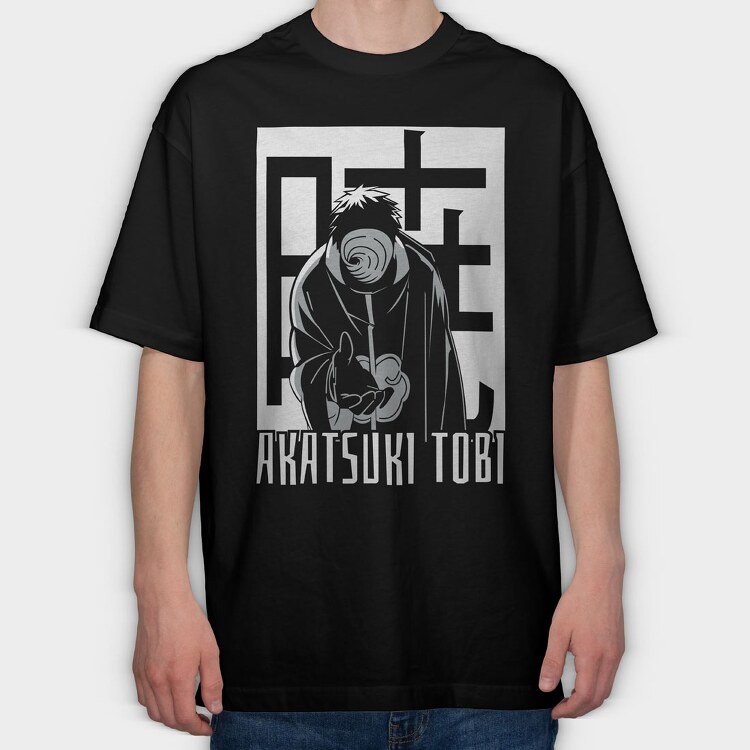 Obito Tobi, Tricou Oversize Barbati (Unisex)
