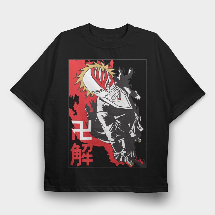 Bleach 6, Tricou Oversize Barbati (Unisex)