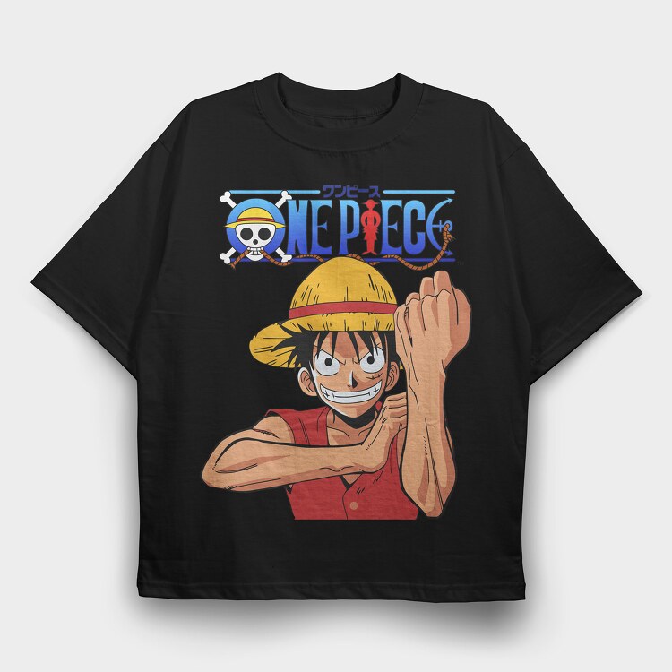 One Piece 1, Tricou Oversize Barbati (Unisex)