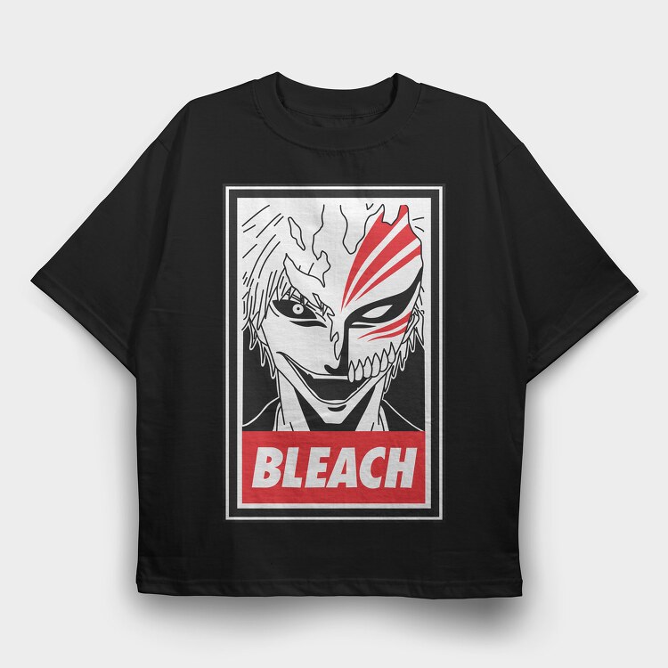Bleach 8, Tricou Oversize Barbati (Unisex)