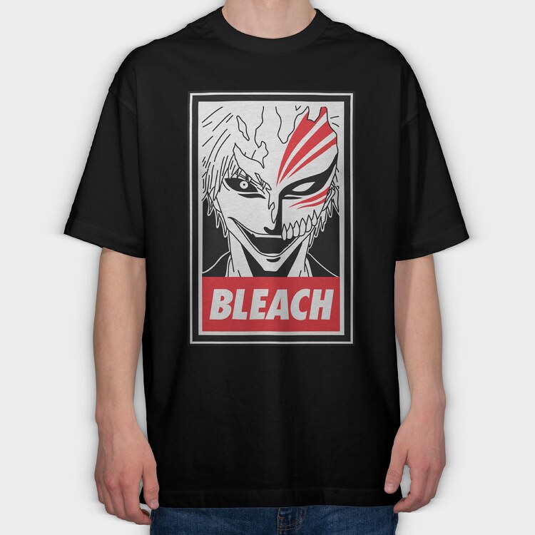 Bleach 8, Tricou Oversize Barbati (Unisex)