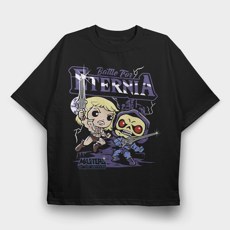 Funko Eternia Battle, Tricou Oversize Barbati (Unisex)