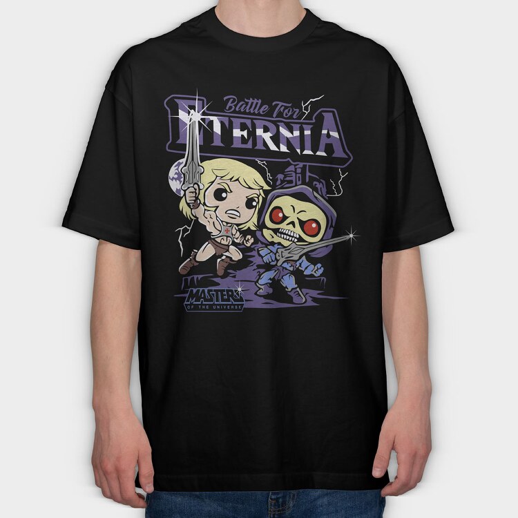 Funko Eternia Battle, Tricou Oversize Barbati (Unisex)