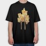 Autumn Leaves Tree, Tricou Oversize Barbati (Unisex)