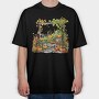 Autumn Garden Pumpkins, Tricou Oversize Barbati (Unisex)