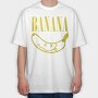 Banana Xxx, Tricou Oversize Barbati (Unisex)