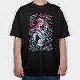 Gojo Satoru Jujutsu Kaisen, Tricou Oversize Barbati (Unisex)