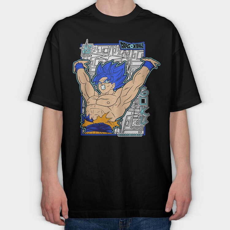 Dragon Ball Z 125, Tricou Oversize Barbati (Unisex)