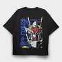 Gundam, Tricou Oversize Barbati (Unisex)