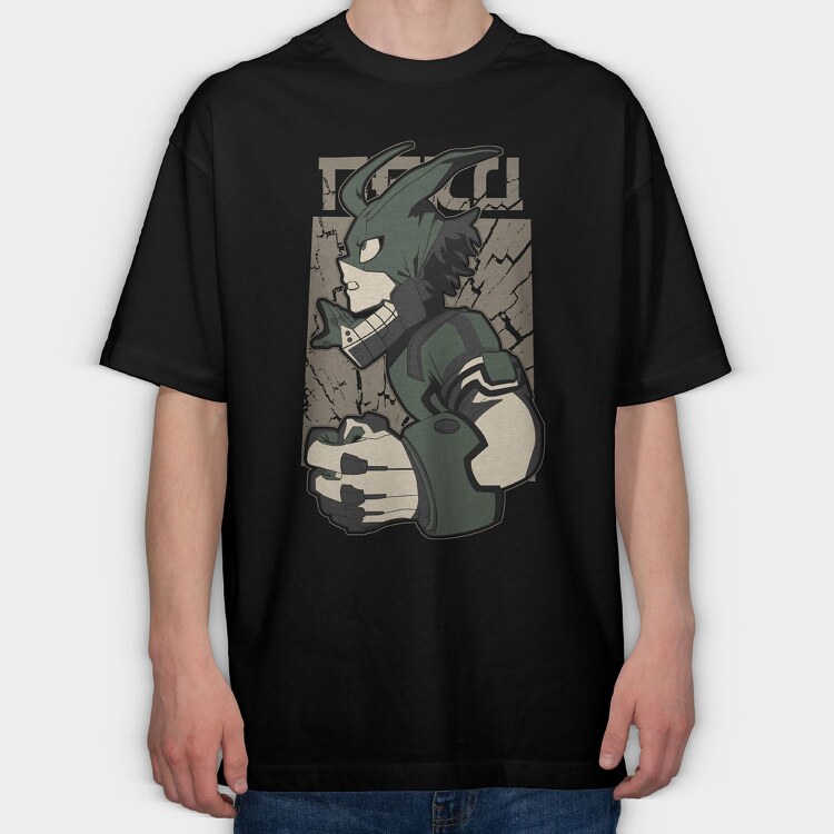 My Hero Academia 6, Tricou Oversize Barbati (Unisex)