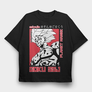 Dragon Ball Z 15, Tricou Oversize Barbati (Unisex)