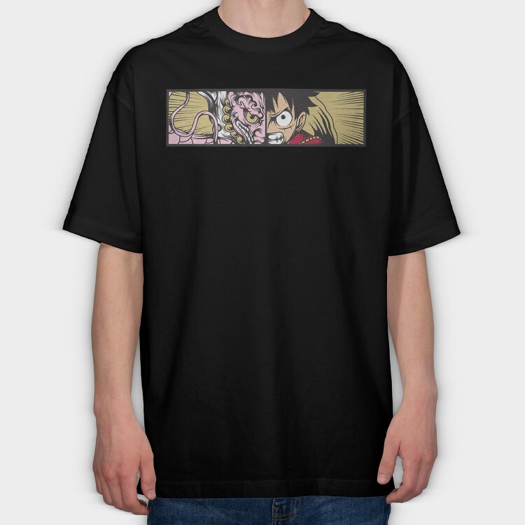 One Piece 112, Tricou Oversize Barbati (Unisex)