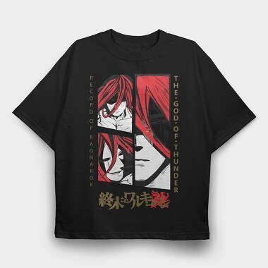 Record of Ragnarok 4, Tricou Oversize Barbati (Unisex)