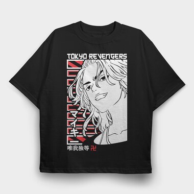 Tokyo Revengers 19, Tricou Oversize Barbati (Unisex)