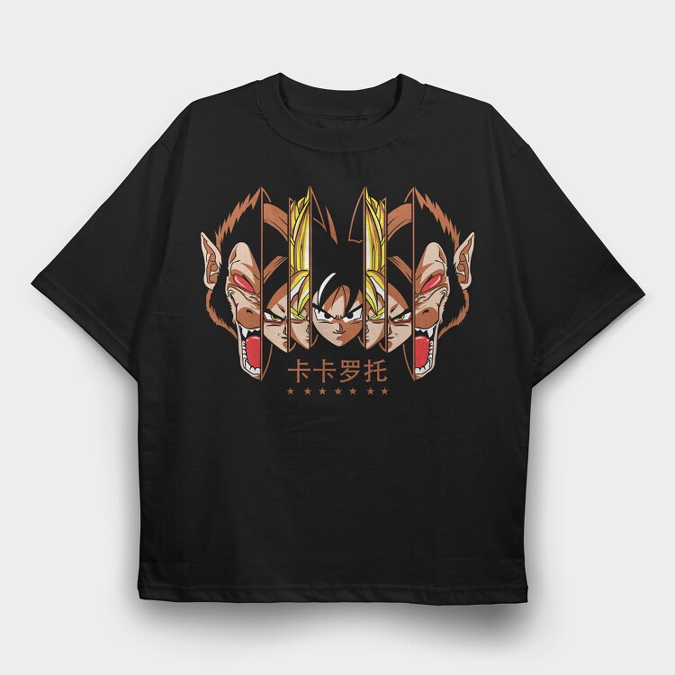 Dragon Ball Z 19, Tricou Oversize Barbati (Unisex)