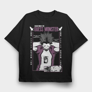 Haikyuu 6, Tricou Oversize Barbati (Unisex)