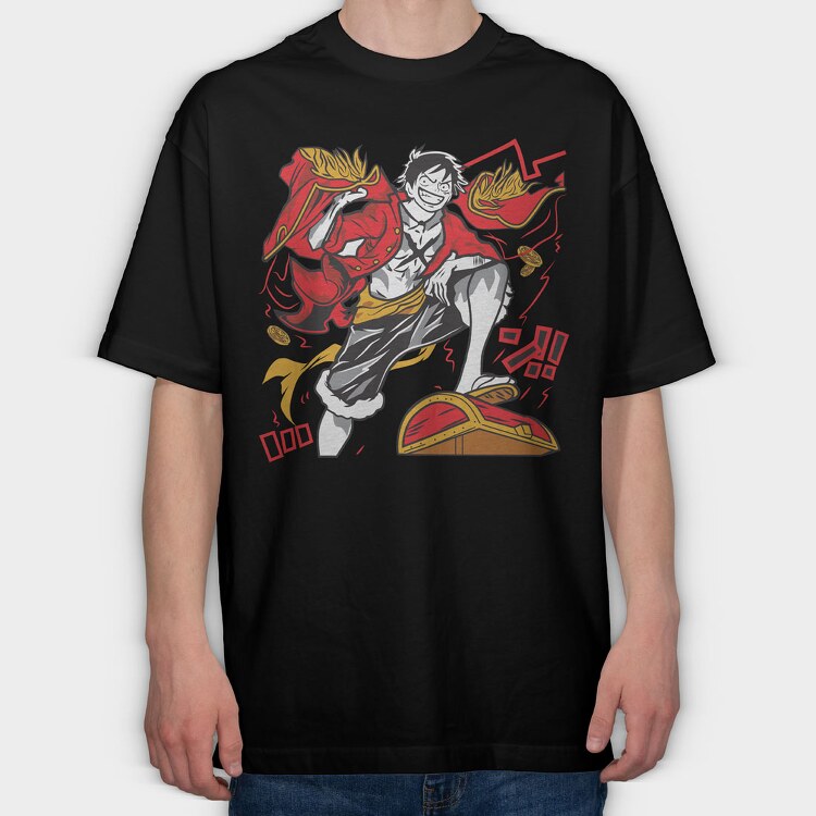One Piece 118, Tricou Oversize Barbati (Unisex)
