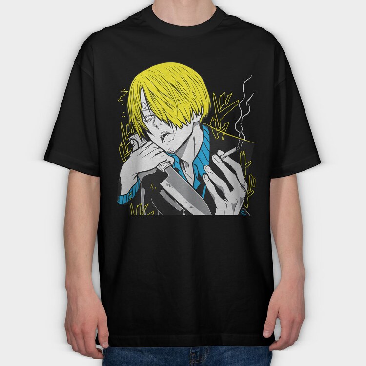 One Piece 119, Tricou Oversize Barbati (Unisex)