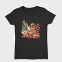 Autumn Pumpkins Leaves, Tricou Femei